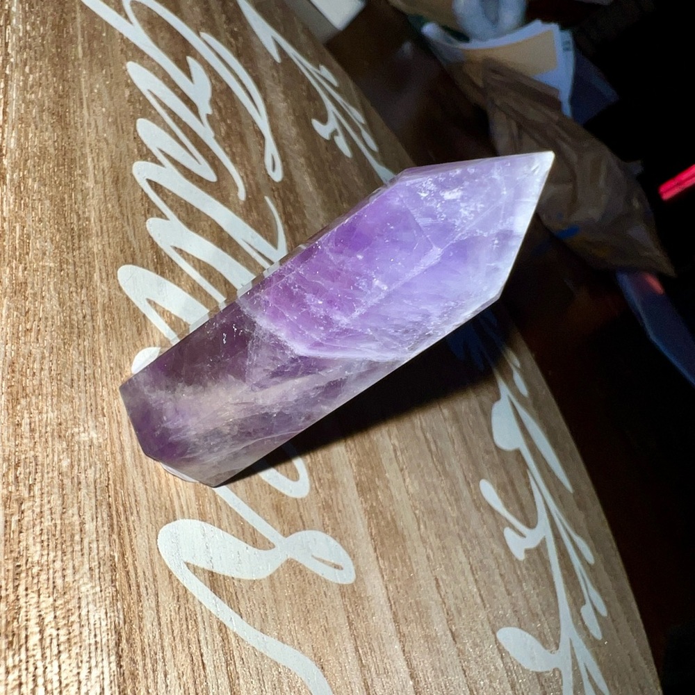 Chevron Amethyst Tower
